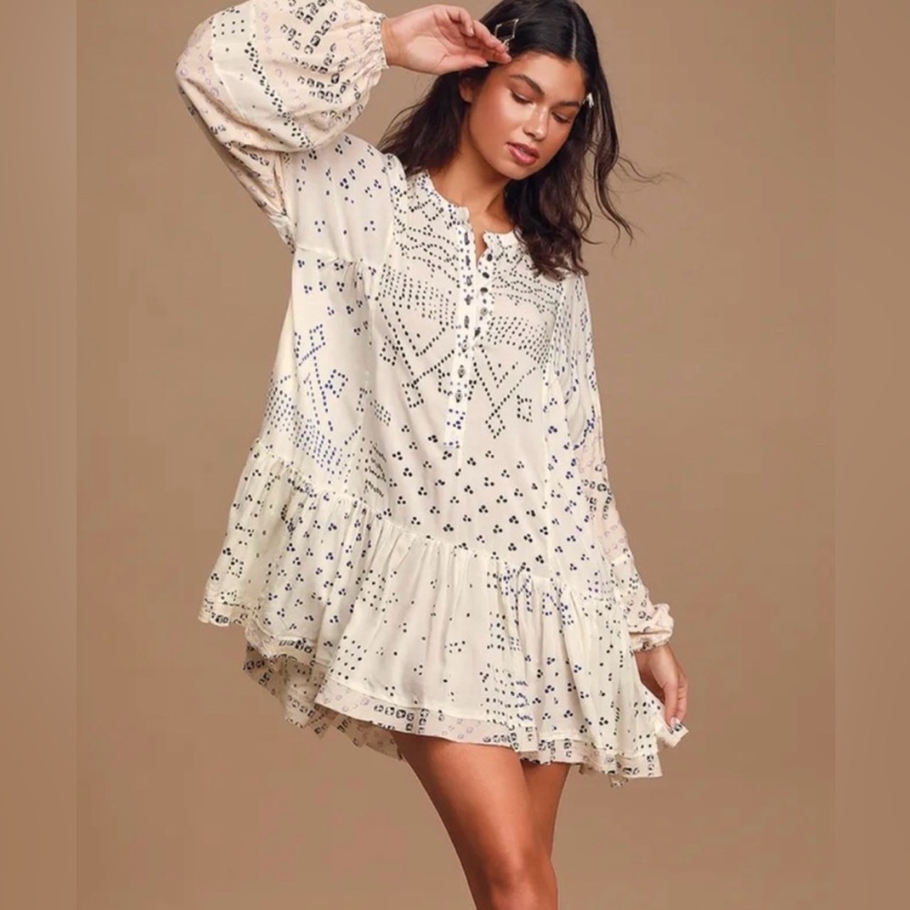 FREE PEOPLE Shibori Tunic
